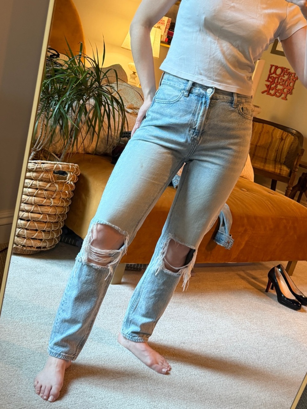 AE Mom Jeans